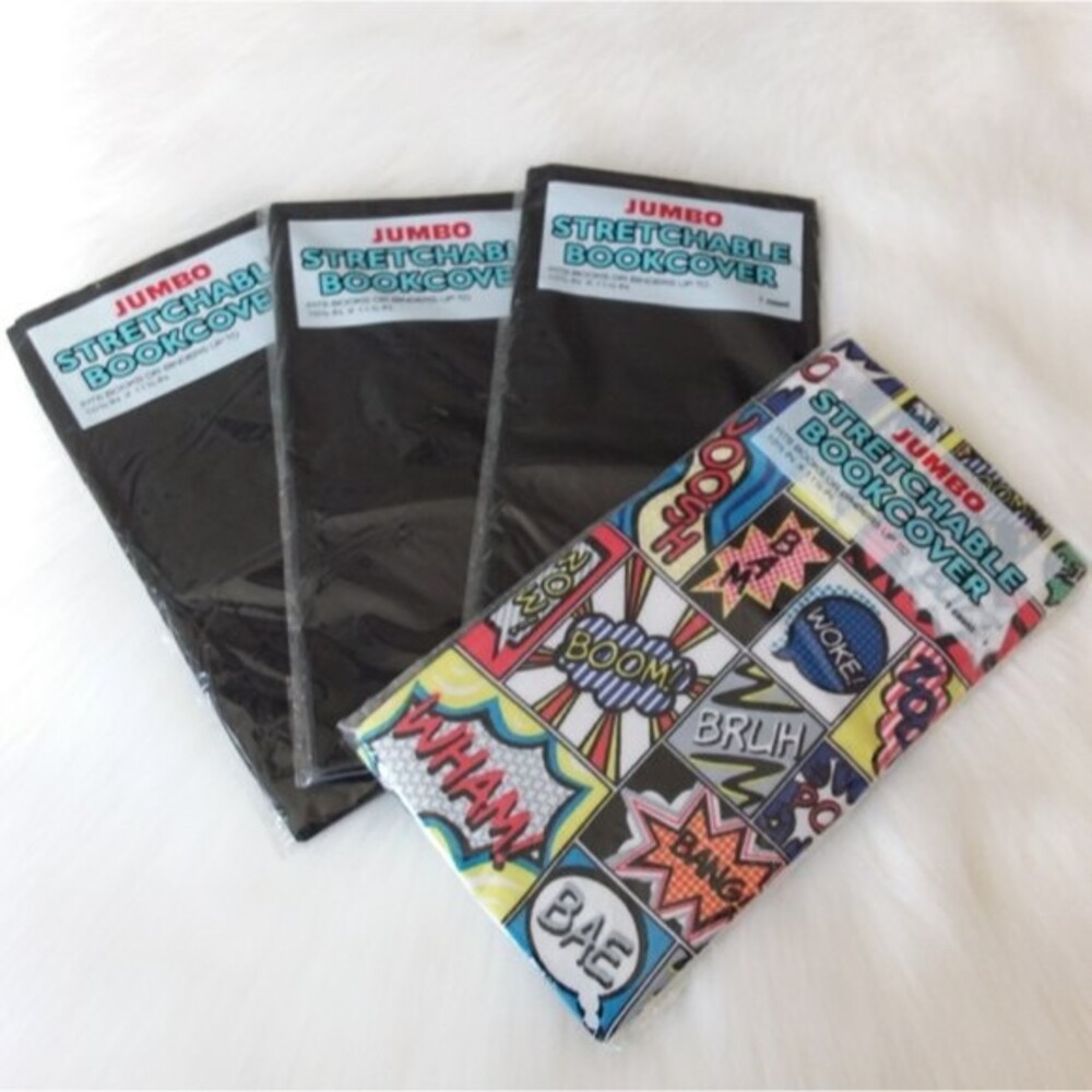 Jumbo Stretchable Book Cover Lot of 4
